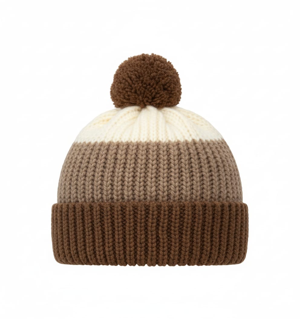 Pom Pom Beanie Caps