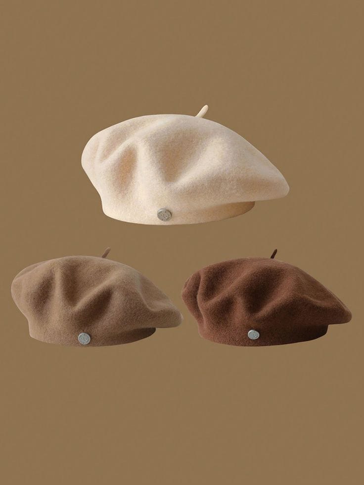 Wool Beret Cap